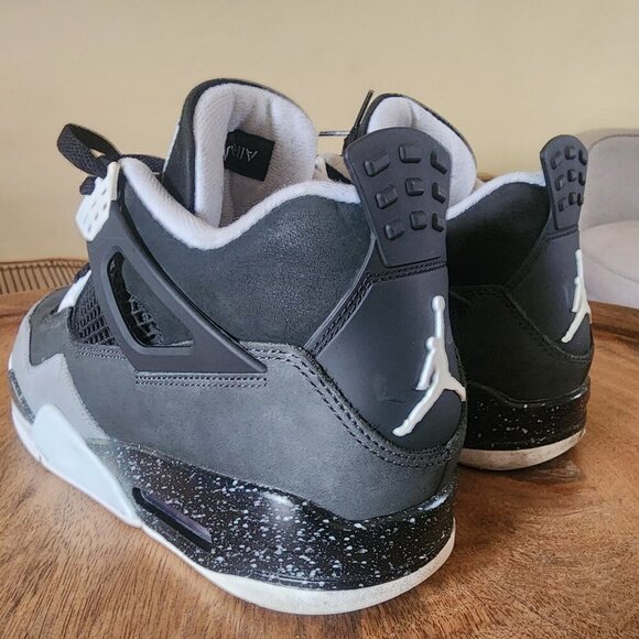 Nike Air Jordan 4 IV Retro Fear Black White FQ8138-002 Sneakers Shoes Mens 11 main image 9